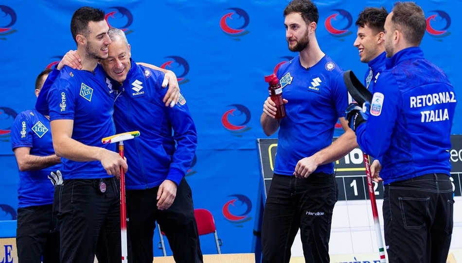 Battuta la Repubblica Ceca, gli azzurri del curling volano a Pechino
