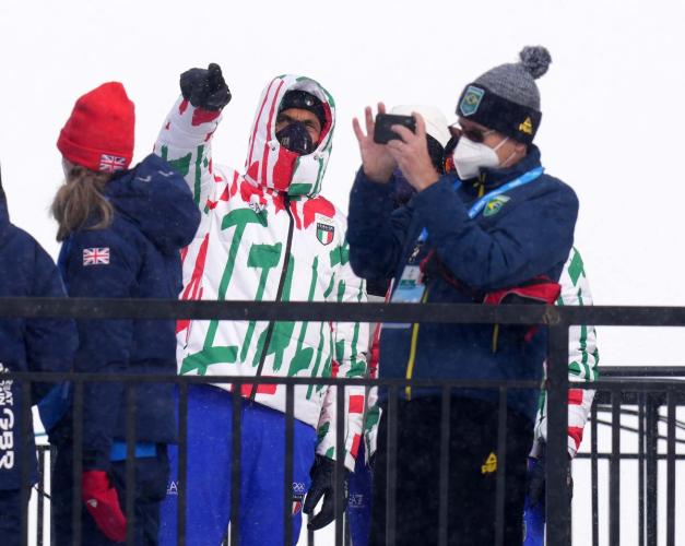 220212 Carlo Mornati Snowboard Cross Mixed Team Ph Luca Pagliaricci PAG07712 copia